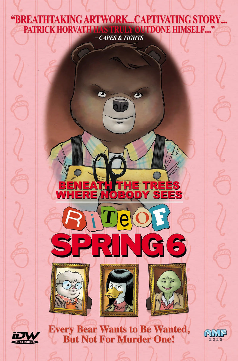 Beneath The Trees Where Nobody Sees Rite Of Spring #6 B Tony Fleecs Movie Homage (03/04/2026) Idw