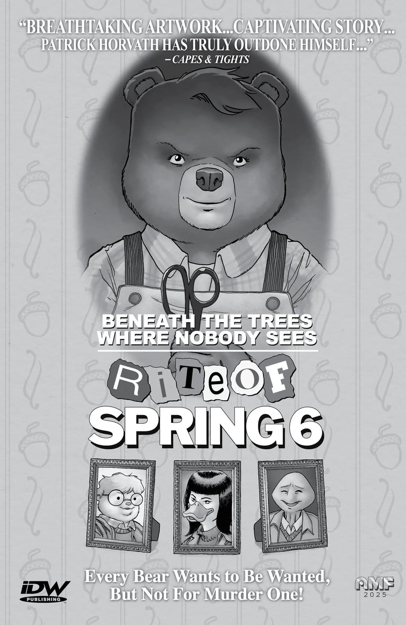 Beneath The Trees Where Nobody Sees Rite Of Spring #6 E 1:25 Tony Fleecs Virgin (03/04/2026) Idw