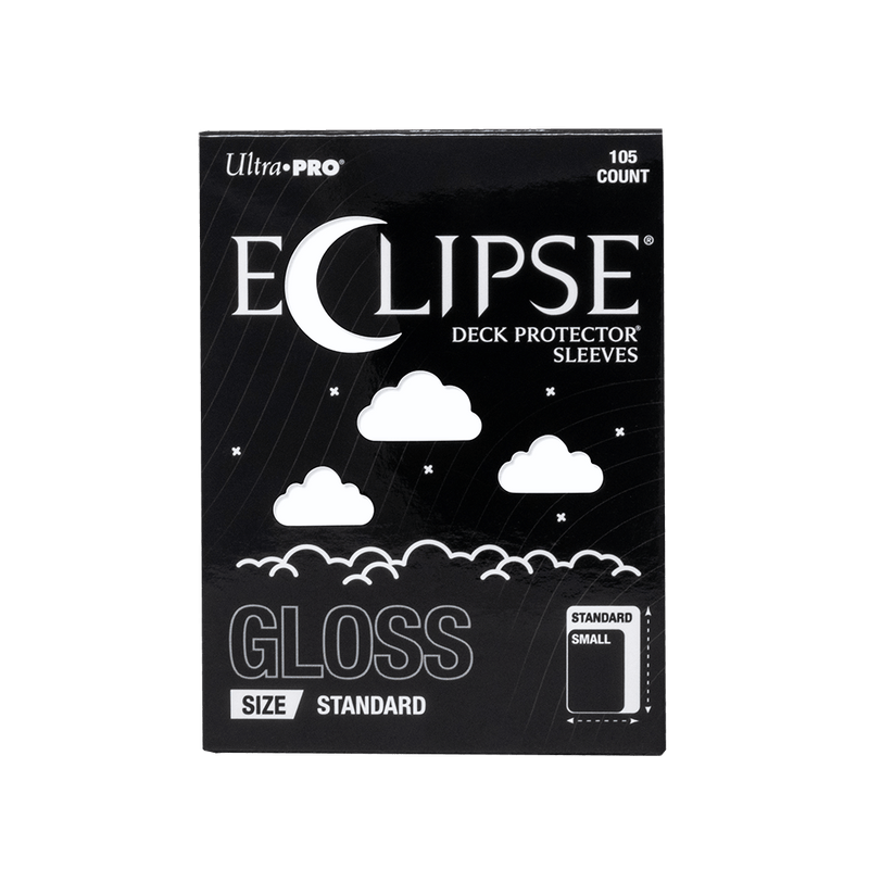 ECLIPSE® Gloss Standard DECK PROTECTOR® Sleeves: Arctic White - 105ct