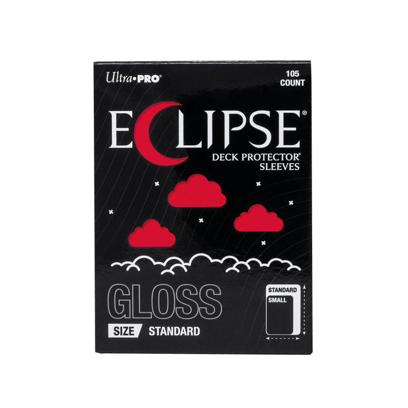ECLIPSE® Gloss Standard DECK PROTECTOR® Sleeves: Apple Red - 105ct