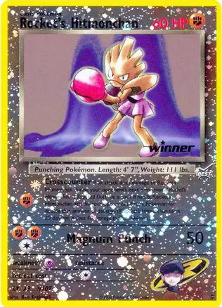 Rocket's Hitmonchan [Winner] 009/9 - Best of Promos Reverse Holofoil