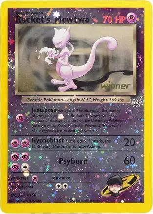 Rocket's Mewtwo [Winner] 008/9 - Best of Promos Reverse Holofoil