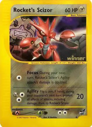 Rocket's Scizor 004 - Best of Promos