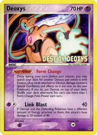 Deoxys (Normal Forme) (Movie Promo) 016/107 - Miscellaneous Cards & Products