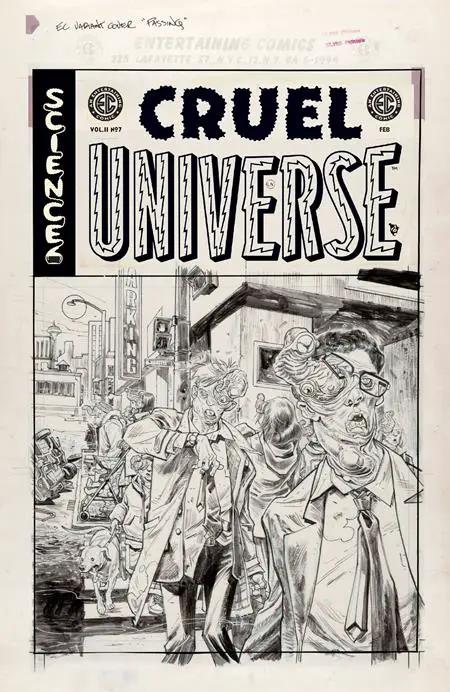 Ec Cruel Universe 2 #7 (Of 12) D 1:20 Tom Fowler B&W Artist Edition Variant (02/04/2026) Oni