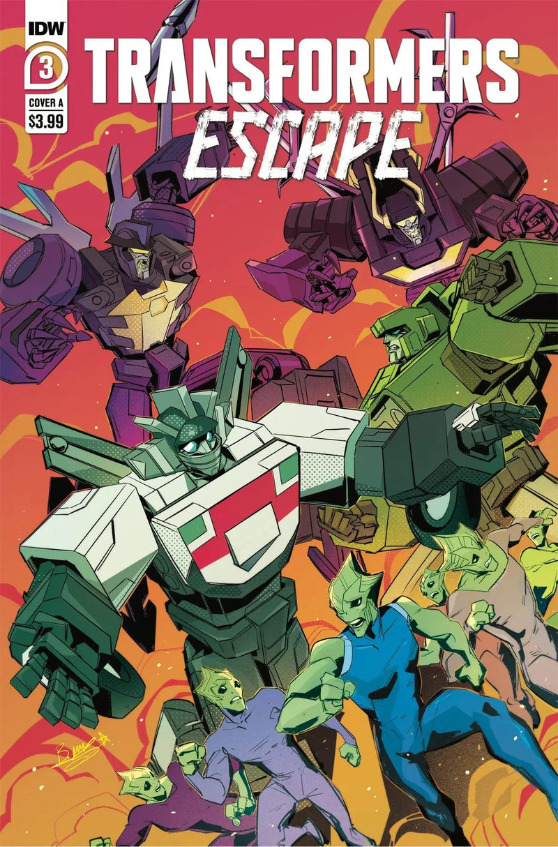 Transformers Escape #3 (Of 5) A Bethany Mcguire-Smith (05/05/2021) Idw