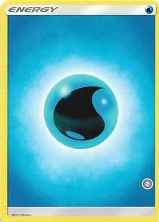 Water Energy ()  - SM Trainer Kit Alolan Sandslash & Alolan Ninetales