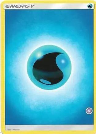 Water Energy ()  - SM Trainer Kit Alolan Sandslash & Alolan Ninetales