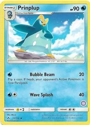 Prinplup () 033 - SM Trainer Kit Alolan Sandslash & Alolan Ninetales