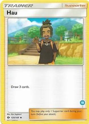 Hau () (Alolan Ninetales Half-Deck) 120 - SM Trainer Kit Alolan Sandslash & Alolan Ninetales