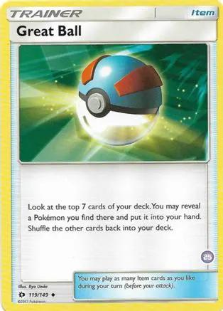 Great Ball () (Alolan Sandslash Half-Deck) 119 - SM Trainer Kit Alolan Sandslash & Alolan Ninetales
