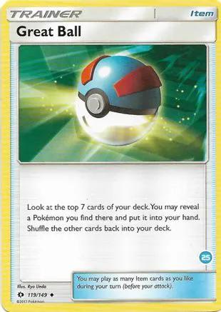 Great Ball () (Alolan Ninetales Half-Deck) 119 - SM Trainer Kit Alolan Sandslash & Alolan Ninetales