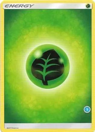 Grass Energy ()  - SM Trainer Kit Alolan Sandslash & Alolan Ninetales