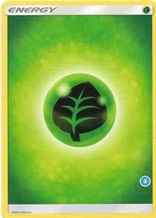 Grass Energy ()  - SM Trainer Kit Alolan Sandslash & Alolan Ninetales