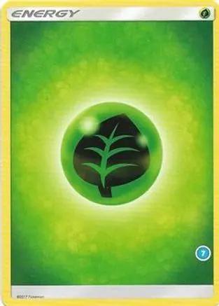 Grass Energy ()  - SM Trainer Kit Alolan Sandslash & Alolan Ninetales