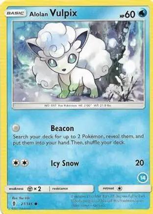 Alolan Vulpix () 021 - SM Trainer Kit Alolan Sandslash & Alolan Ninetales