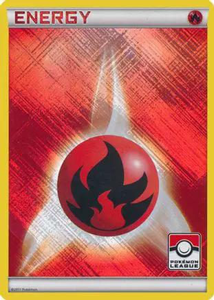 FireEnergy (2011 Pokemon League)  - League & Championship Cards Holofoil