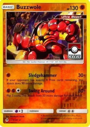 Buzzwole (Pokemon League) 077/131 - League & Championship Cards Reverse Holofoil