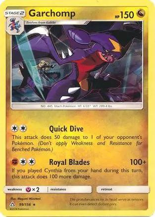 Garchomp (Cracked Ice Holo) 099/156 - Deck Exclusives Holofoil