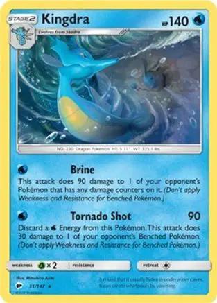Kingdra (SM Burning Shadows) 031/147 - Deck Exclusives