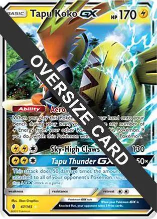 Tapu Koko GX 047/145 - Jumbo Cards Holofoil