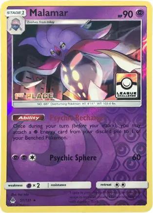 Malamar 051/131 - League & Championship Cards - Reverse Holofoil