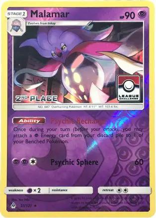 Malamar 051/131 - League & Championship Cards - Reverse Holofoil