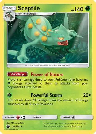 Sceptile 010/168 - SM  Celestial Storm