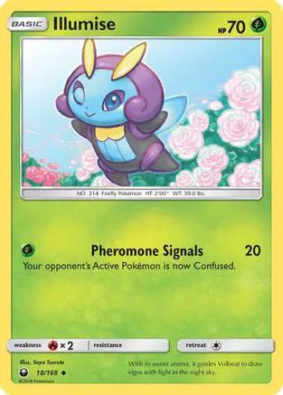 Illumise 018/168 - SM  Celestial Storm