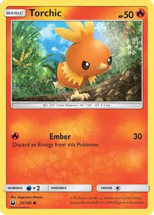 Torchic 025/168 - SM  Celestial Storm