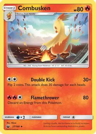 Combusken 027/168 - SM  Celestial Storm