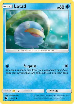 Lotad 036/168 - SM  Celestial Storm