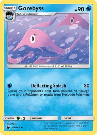 Gorebyss 043/168 - SM  Celestial Storm Reverse Holofoil