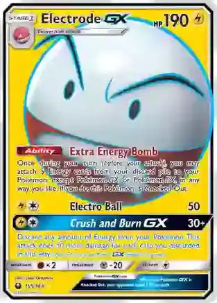 Pokemon: Electrode GX Celestial Storm 155/168 - Near Mint