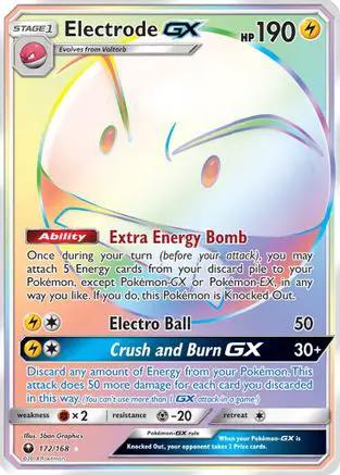 Electrode GX (Secret) 172/168 - SM  Celestial Storm Holofoil