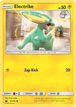 Electrike 051/168 - SM  Celestial Storm