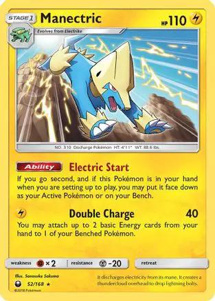 Manectric 052/168 - SM  Celestial Storm