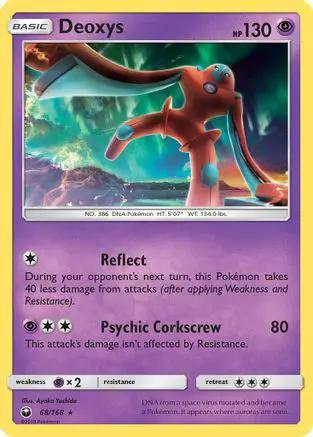 Deoxys 068/168 - SM  Celestial Storm Reverse Holofoil