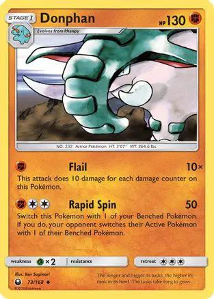 Donphan 073/168 - SM  Celestial Storm