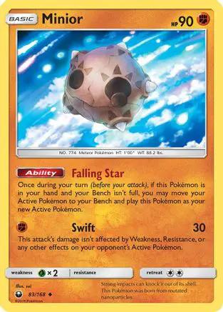 Minior 083/168 - SM  Celestial Storm