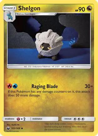 Shelgon 105/168 - SM  Celestial Storm Reverse Holofoil
