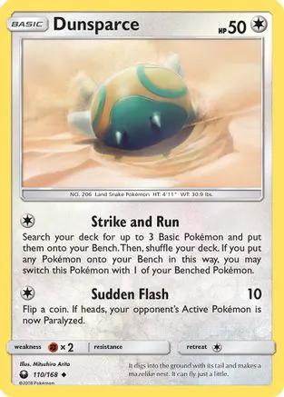 Dunsparce 110/168 - SM  Celestial Storm Reverse Holofoil