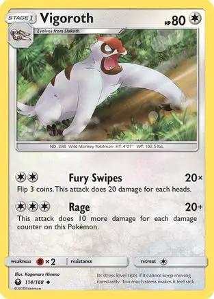Vigoroth 114/168 - SM  Celestial Storm