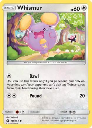 Whismur 116/168 - SM  Celestial Storm Reverse Holofoil