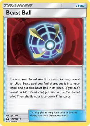 Beast Ball 125/168 - SM  Celestial Storm