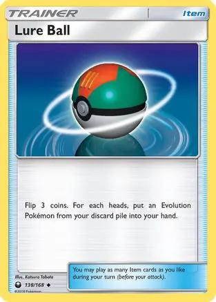 Lure Ball 138/168 - SM  Celestial Storm Reverse Holofoil