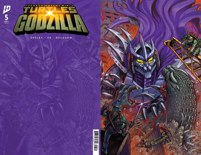 Teenage Mutant Ninja Turtles X Godzilla #5 D 1:25 Frank Virgin (04/01/2026) Idw