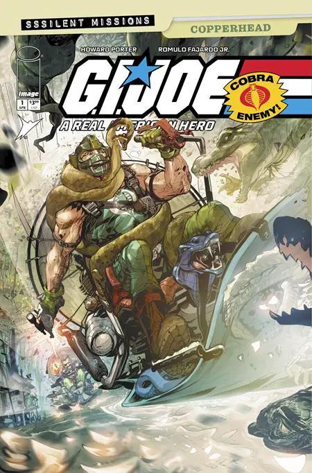 Gi Joe A Real American Hero Sssilent Missions Copperhead #1 (One Shot) A Howard Porter & Romulo (04/22/2026) Image