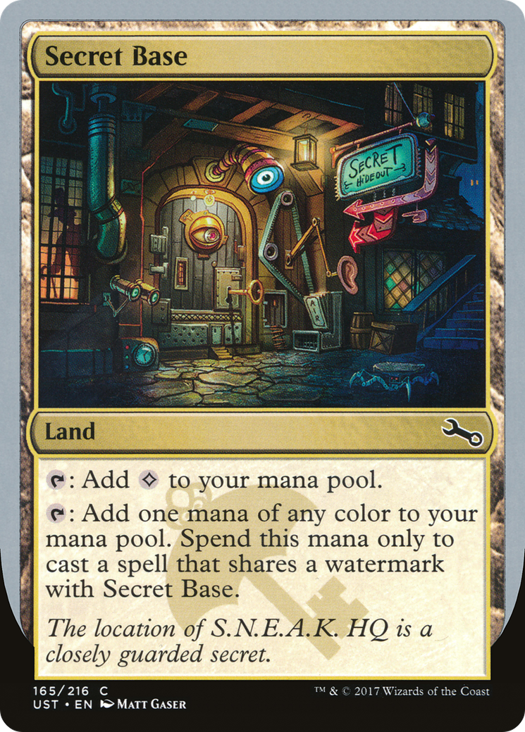 Secret Base (UST-165B) - Unstable