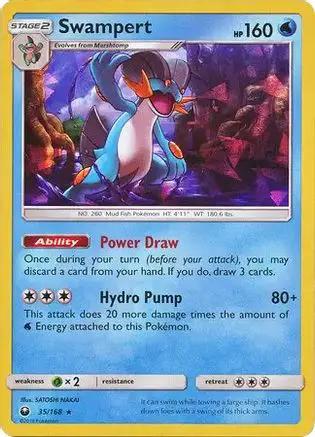 Swampert (SM Celestial Storm) 035/168 - Deck Exclusives Holofoil
